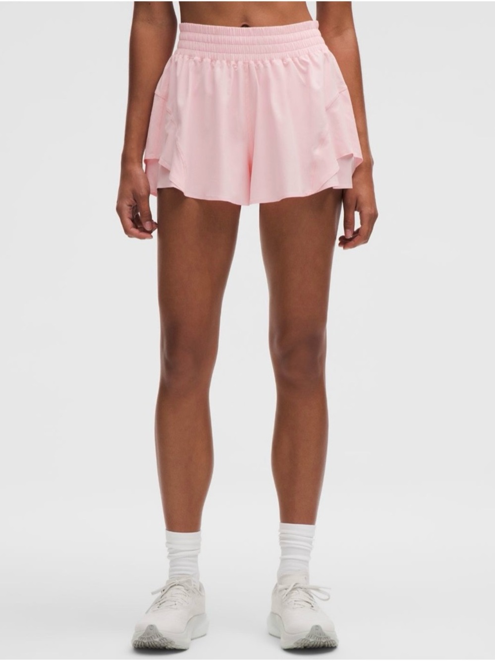 lululemon shake it out high rise running short 2.5”